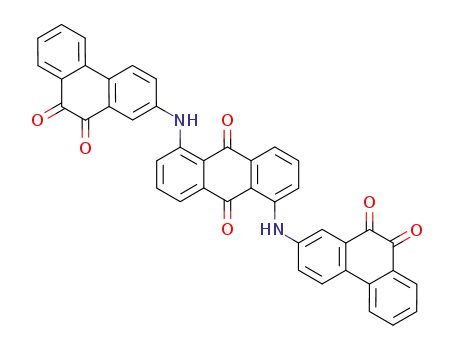 1,5-bis-(9,10-dioxo-9,10-dihydro-[2]phenanthrylamino)-anthraquinone