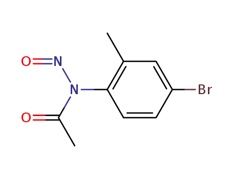 acetic acid-(4-bromo-2-methyl-N-nitroso-anilide)