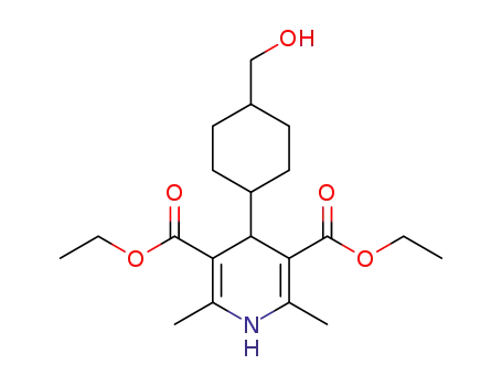 diethyl 4-(4-(hydroxymethyl)cyclohexyl)-2,6-dimethyl-1,4-dihydropyridine-3,5-dicarboxylate