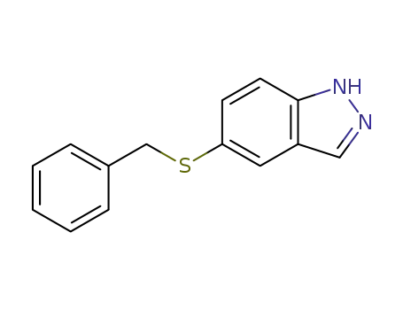 5-(benzylthio)-1H-indazole