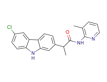 2-(6-chloro-9H-carbazol-2-yl)-N-(3-methylpyridin-2-yl)propanamide
