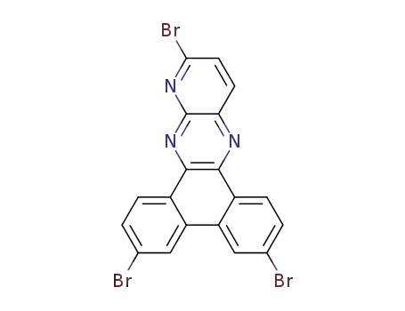 3,6,11-tribromodibenzo[f,h]pyrido[2,3-b]quinoxaline
