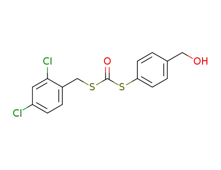 S-2,4-dichlorobenzyl-S’-4-hydroxymethylphenyldithiocarbonate