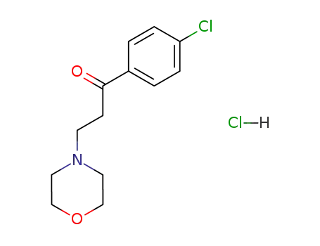 1-(4-chlorophenyl)-3-(morpholin-1-yl)propane-1-one hydrochloride