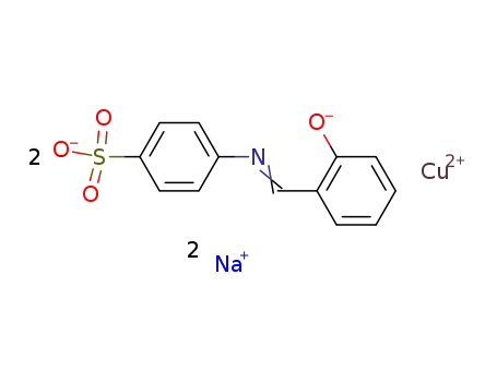 N-salicylidene-sulfanilic acid ; copper (II)-sodium-salt