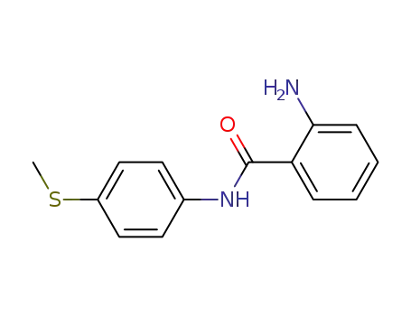 2-amino-N-(4-(methylthio)phenyl)benzamide