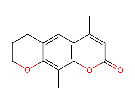 6,7-dihydro-4,10-dimethyl-2H,8H-benzo<1,2-b;5,4-b'>dipyran-2-one