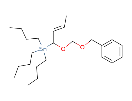 (2E)-1-(Benzyloxymethyloxy)-2-butenyl(tri-n-butyl)stannane
