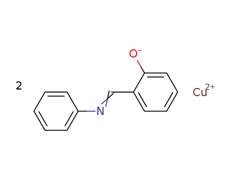 copper(II) bis(2-oxy-1-benzylideneanilinate)