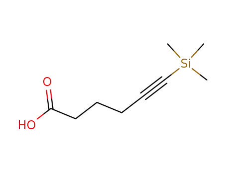 Molecular Structure of 101224-43-5 (5-Hexynoic acid, 6-(trimethylsilyl)-)
