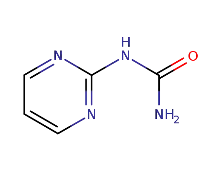 Molecular Structure of 33561-08-9 (Urea, 2-pyrimidinyl- (6CI,8CI,9CI))