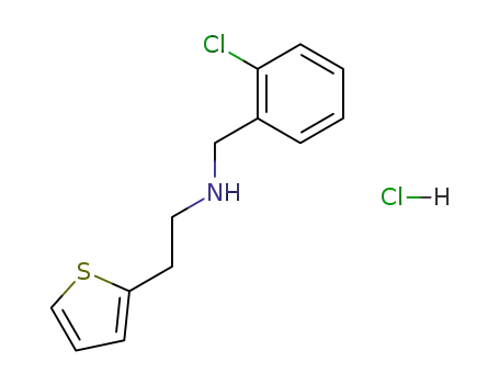 N-((2-Chlorophenyl)methyl)thiophene-2-ethylamine hydrochloride