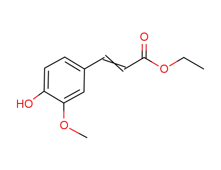 cis-3-(4-Hydroxy-3-methoxyphenyl)-2-propensaeure-ethylester