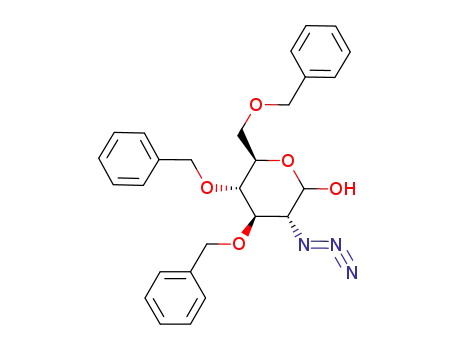 2-azido-3,4,6-tri-O-benzyl-2-deoxy-D-glucopyranose