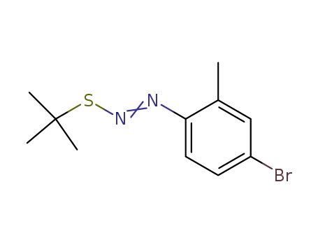 tert-butyl (4-bromo-2-methylphenyl)azo sulfide