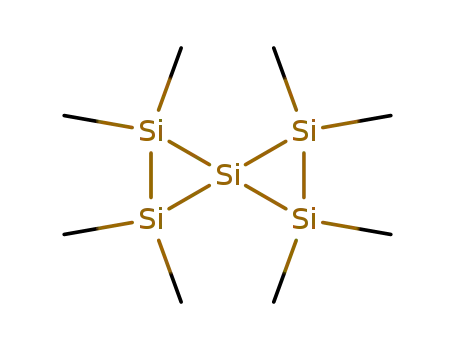 Molecular Structure of 93794-77-5 (Spiro[2.2]pentasilane, octamethyl-)