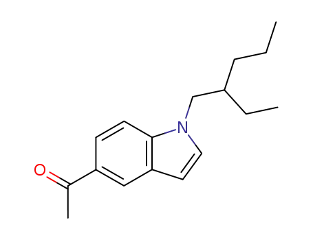 5-acetyl-1-(2-propylbutyl)indole