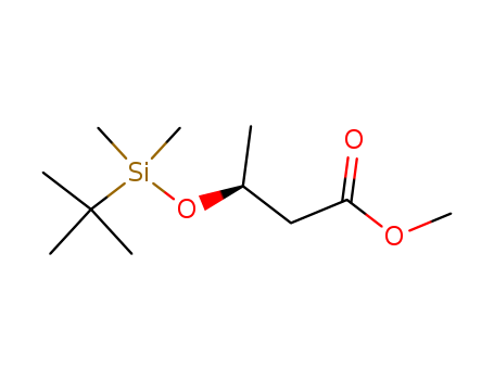 Butanoic acid, 3-[[(1,1-dimethylethyl)dimethylsilyl]oxy]-, methyl ester, (3S)-