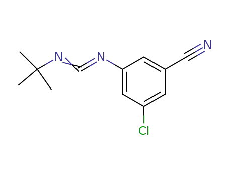 tert-Butyl-(3-chloro-5-cyano-phenyl)-carbodiimide