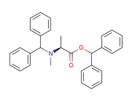 (S)-2-(Benzhydryl-methyl-amino)-propionic acid benzhydryl ester