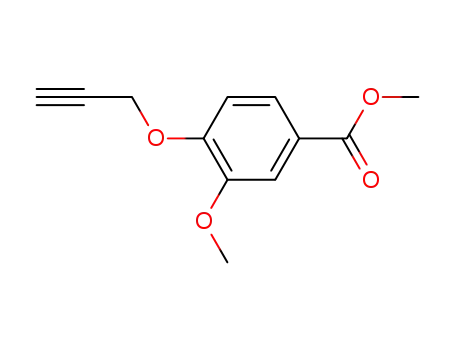 3-methoxy-4-(prop-2-yn-1-yloxy)benzoic acid methyl ester