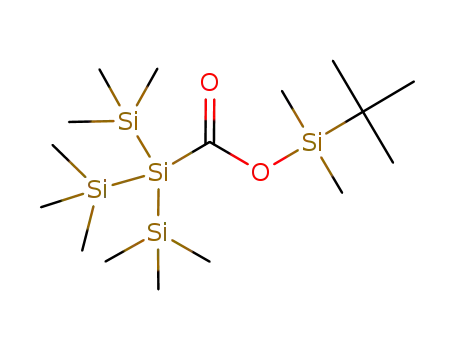 tert-butyldimethylsilyl tris(trimethylsilyl)silanecarboxylate