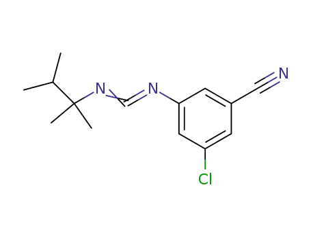 (3-Chloro-5-cyano-phenyl)-(1,1,2-trimethyl-propyl)-carbodiimide