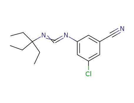 (3-Chloro-5-cyano-phenyl)-(1,1-diethyl-propyl)-carbodiimide