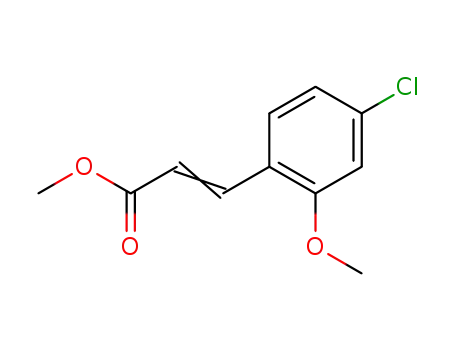methyl 3-(4-chloro-2-methoxyphenyl)acrylate