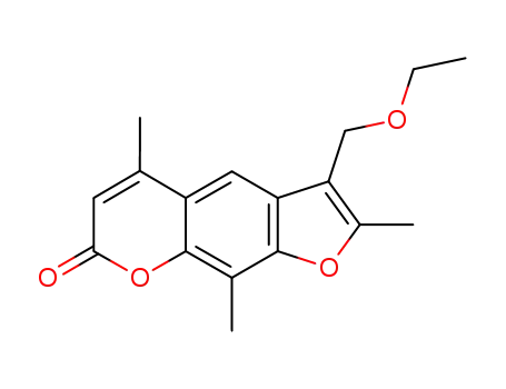 3-ethoxymethyl-2,5,9-trimethyl-furo[3,2-g]chromen-7-one