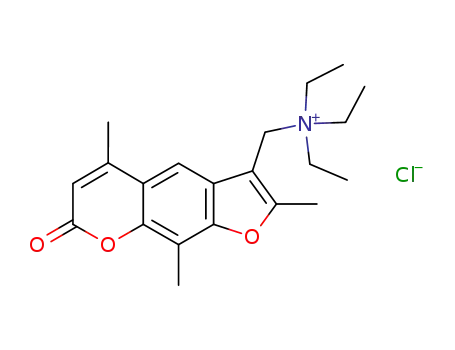 4'-(triethylammoniomethyl)-4,5',8-trimethylpsoralen chloride
