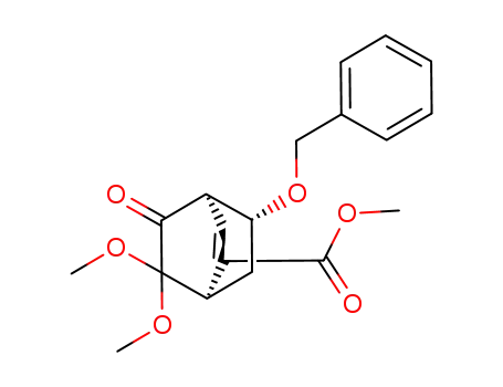 methyl (1S*,4S*,7S*)-7-(benzyloxy)-3,3-dimethoxy-2-oxobicyclo[2.2.2]oct-5-en-5-carboxylate