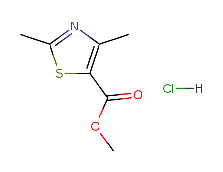 2,4-dimethyl-thiazole-5-carboxylic acid methyl ester; hydrochloride