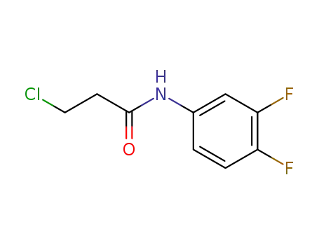 3-chloro-N-(3,4-difluorophenyl)propanamide