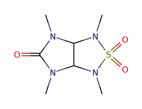 2,4,6,8-tetramethyl-3-thia-2,4,6,8-tetraazabicyclo[3.3.0]octan-7-one 3,3-dioxide