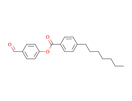 4-heptylbenzoic acid 4-formylphenyl ester