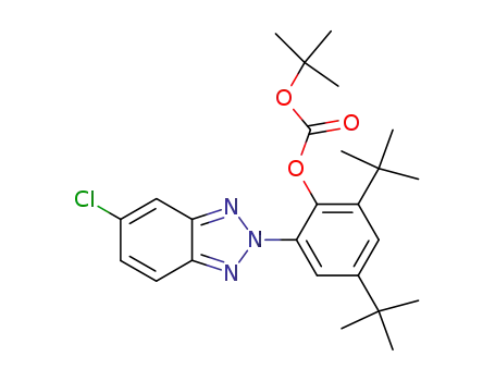 carbonic acid tert-butyl ester 2,4-di-tert-butyl-6-(5-chlorobenzotriazol-2-yl)phenyl ester