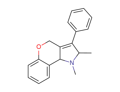 1,2-dimethyl-3-phenyl-1,2,4,9b-tetrahydro-5-oxa-1-aza-cyclopenta[a]naphthalene
