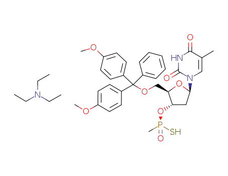 triethylammonium (SP)-5'-O-DMT-thymidine-3'-O-methylphosphonothioate