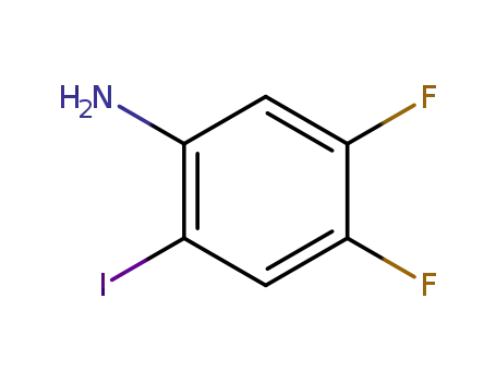 2- 요오도 -4,5- 디 플루오로 아닐린