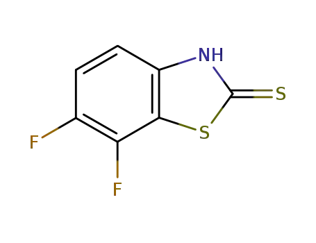 6,7-difluoro-1,3-benzothiazole-2(3H)-thione