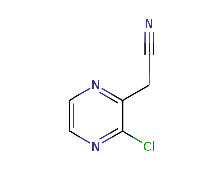 (3-chloropyrazin-2-yl)acetonitrile