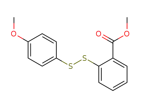 o-(methoxycarbonyl)phenyl p-methoxyphenyl disulfide