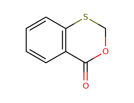 Molecular Structure of 5651-33-2 (4H-3,1-benzoxathiin-4-one)