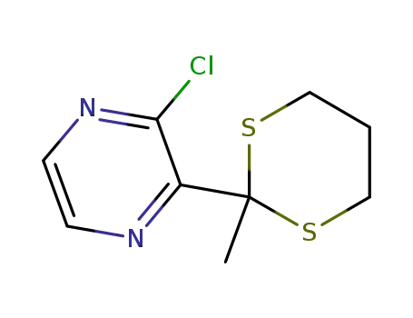 2-chloro-3-(2-methyl-1,3-dithian-2-yl)pyrazine