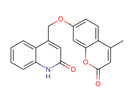 4-[(4-methyl-2-oxo-2H-chromen-7-yloxy)methyl]quinolin-2(1H)-one