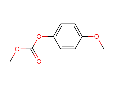 Molecular Structure of 22159-41-7 (Carbonic acid methyl(4-methoxyphenyl) ester)