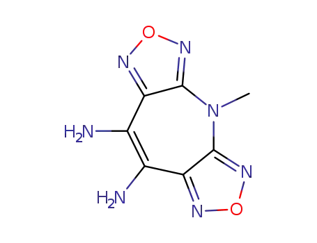 4-methyl-4H-bis[1,2,5]oxadiazolo[3,4-b:3',4'-f]azepine-8,9-diamine