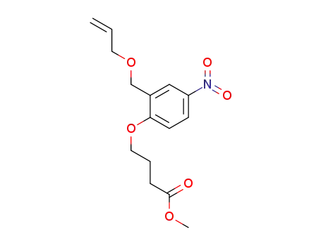 methyl 4-(2-((allyloxy)methyl)-4-nitrophenoxy)butanoate