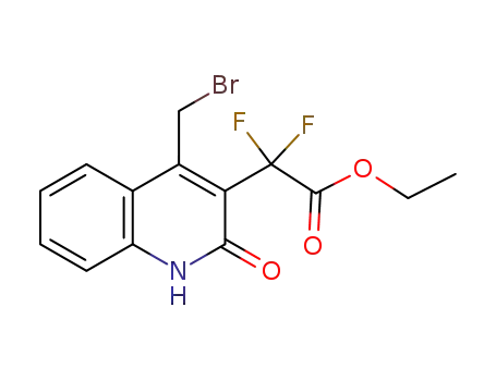 ethyl 2-(4-(bromomethyl)-2-oxo-1,2-dihydroquinolin-3-yl)-2,2-difluoroacetate